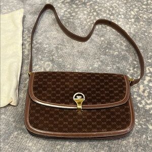 GUCCI MICRO GG SHOULDER/ CLUTCH BAG